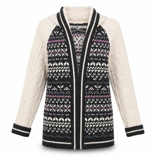 Blonde & Blonde Womens Multicoloured Argyle/Diamond  Cardigan Jumper Size 10