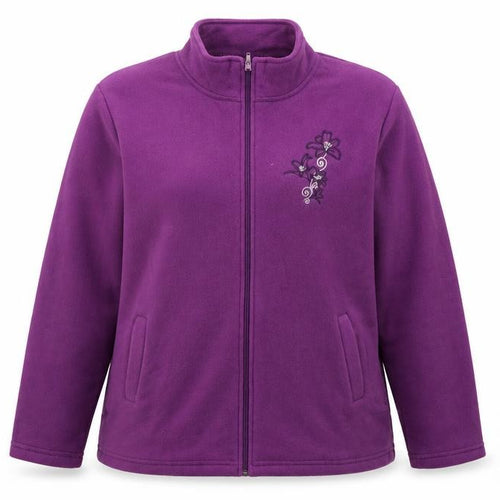Anne De Lancay  Womens Purple   Kimono Coat Size L