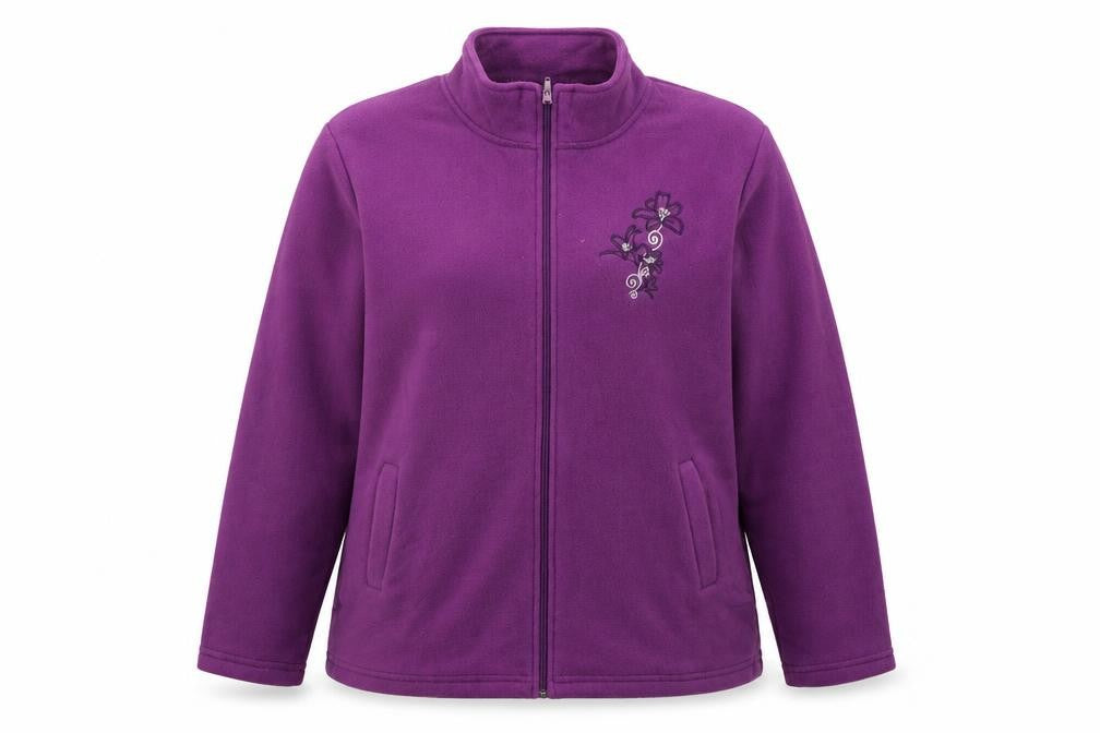 Anne De Lancay  Womens Purple   Kimono Coat Size L