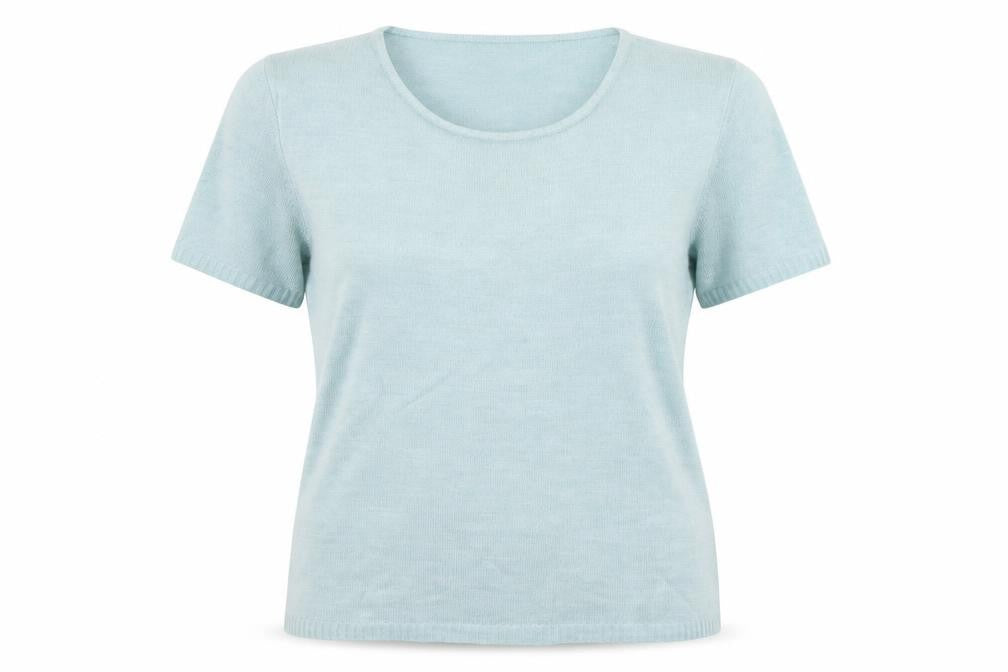 Front view of Papaya women’s green jumper, size UK 14