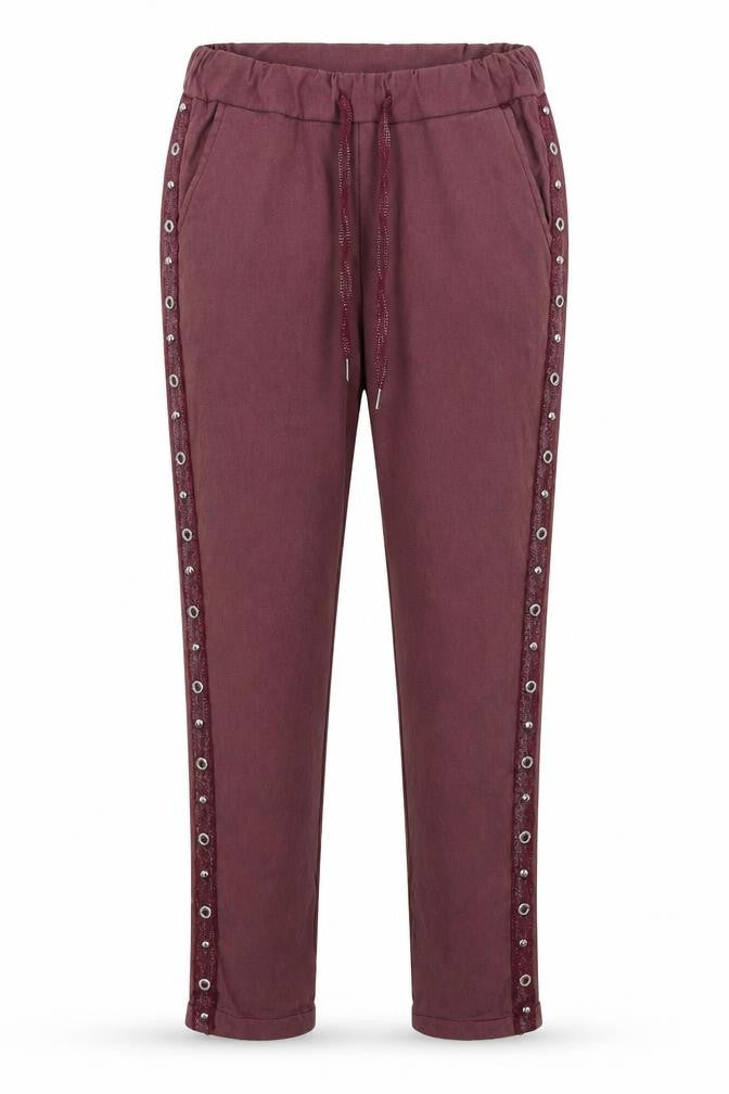 Preworn Womens Purple   Trousers  Size 10 L29 in