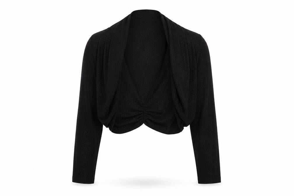 Front view of Wallis women’s black cardigan jumper, size S