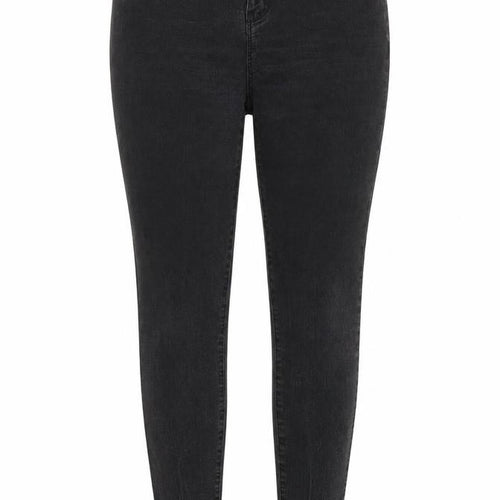 Denim & Co. Womens Black   Skinny Jeans Size 16 L23 in