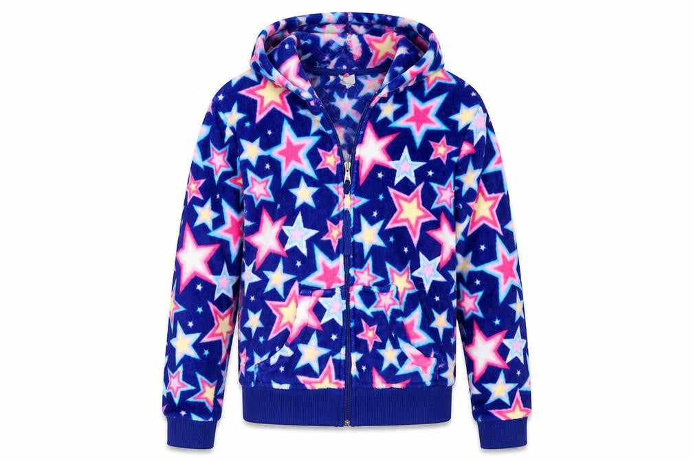 candy pink Girls Multicoloured   Full Zip Hoodie Size XL