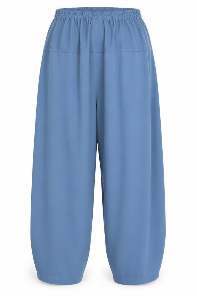 Preworn Womens Blue   Bloomer Trousers Size L L28 in
