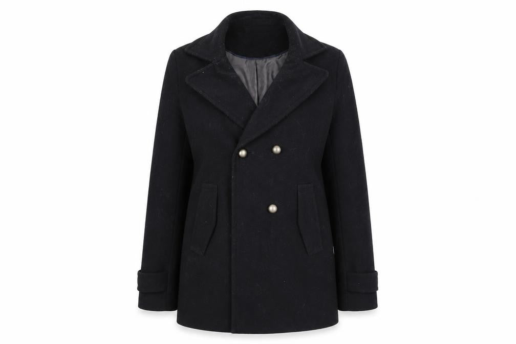 Front view of Next women’s black jacket, size UK 10
