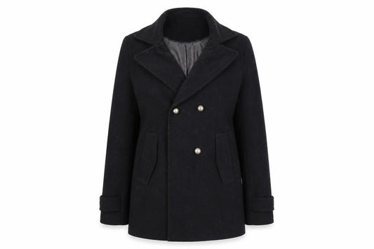 Front view of Next women’s black jacket, size UK 10