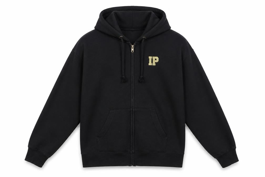 CottonRidge Womens Black   Full Zip Hoodie Size XS