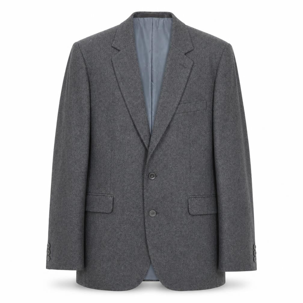 Front view of Bricks men’s grey jacket suit jacket, size 38
