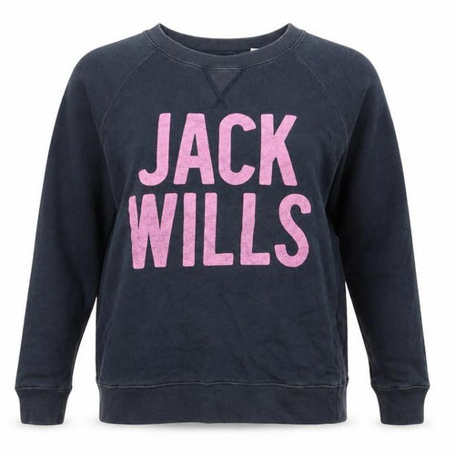 Jack Wills Womens Blue   Pullover Sweatshirt Size 8  - Jack Wills