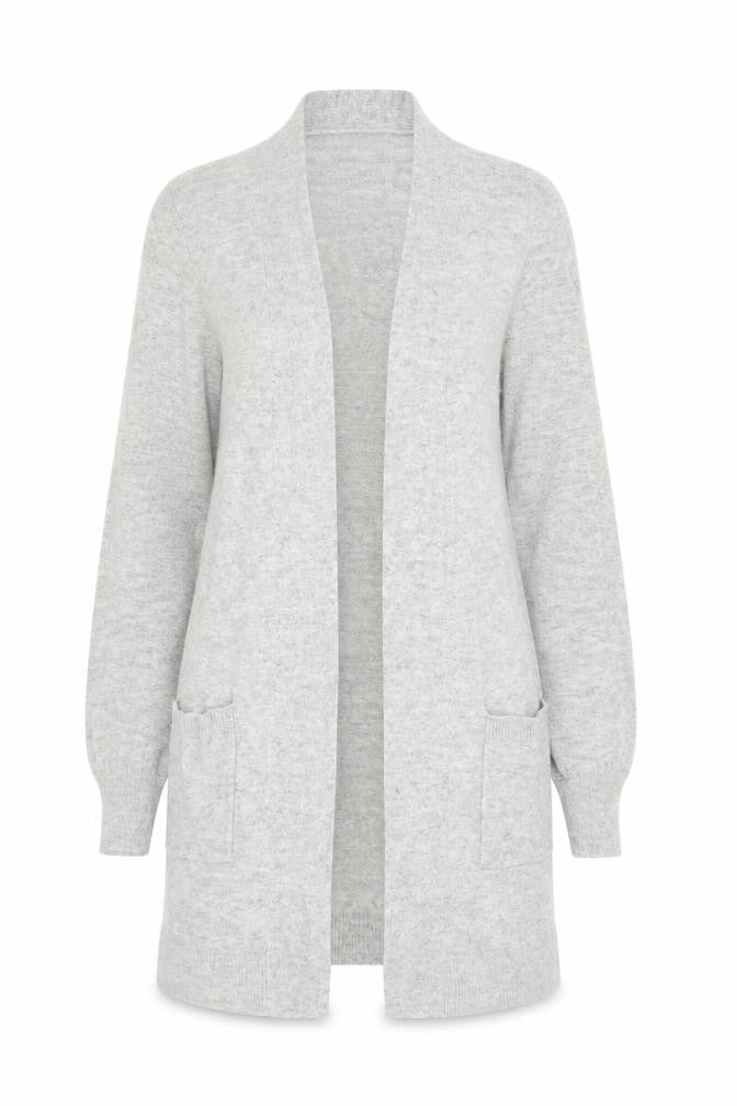 Marks and Spencer Womens Grey  Knit Cardigan Jumper Size S