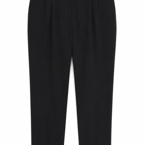 M&Co Womens Black   Trousers  Size 12 L29 in