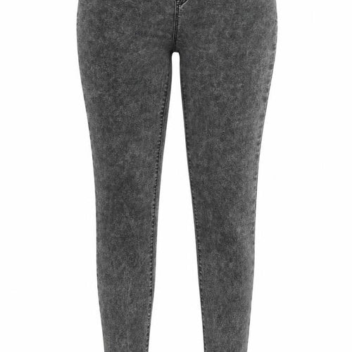 Denim & Co. Womens Grey  Denim Jegging Jeans Size 12 L28 in