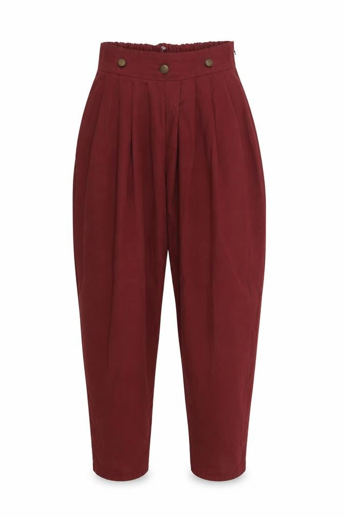 Preworn Womens Red   Trousers  Size 23 in L27 in