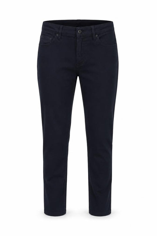 Front view of Cubus women’s black denim skinny jeans, size UK 30, in, 29-inch leg