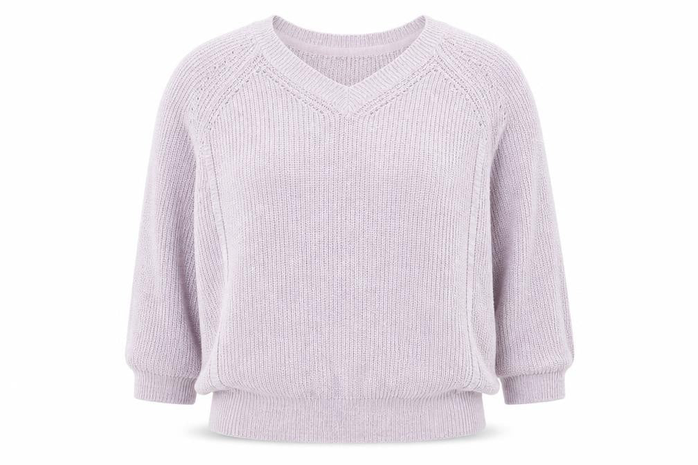 Front view of Next women’s pink jumper, size M