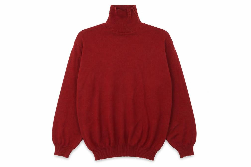 Front view of Greenwoods men’s red pullover sweatshirt, size XL