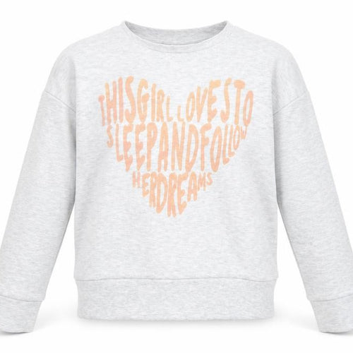 Preworn Girls Grey   Pullover Jumper Size 9-10 Years  - This Girl
