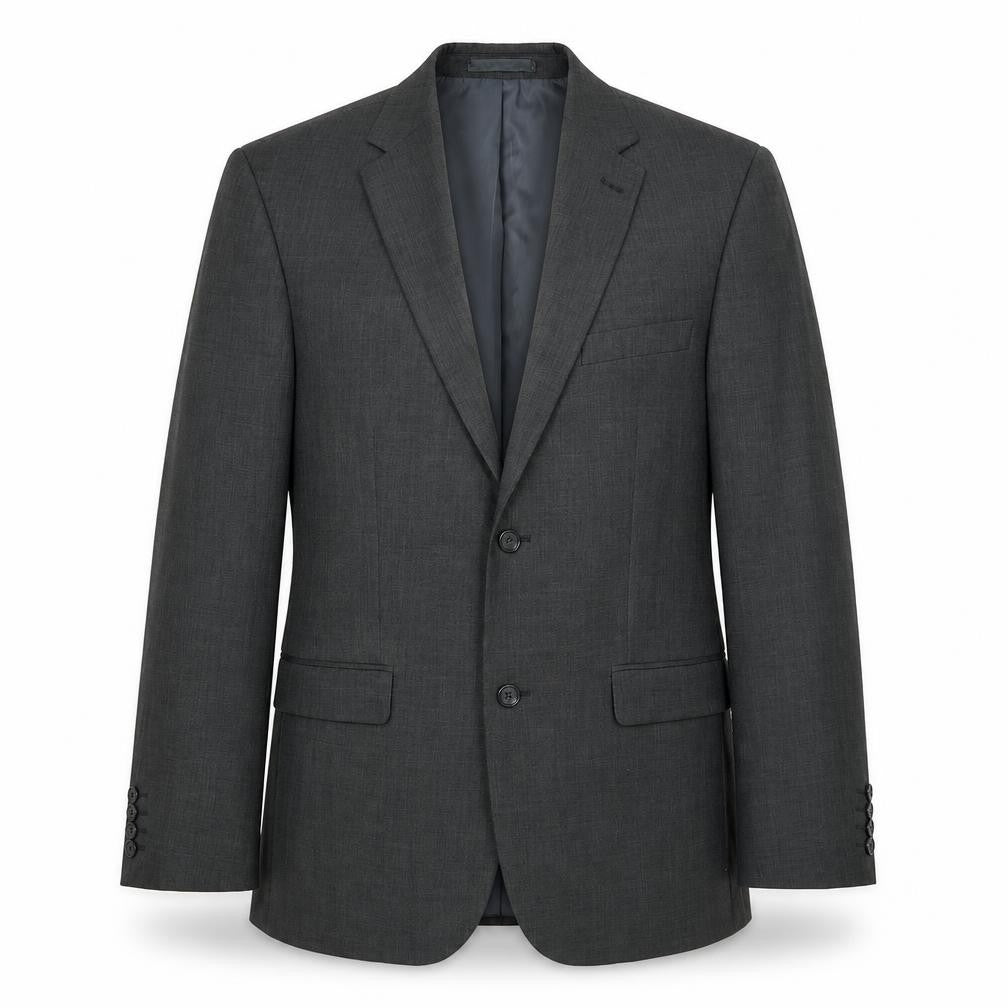 Front view of Greenwoods men’s grey jacket blazer, size L