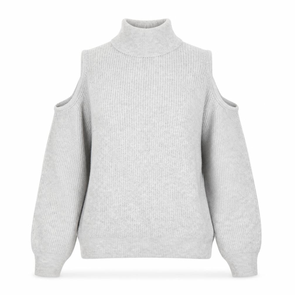 Front view of Primark women’s grey jumper, size S