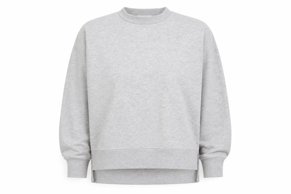Front view of Primark women’s grey jumper, size S