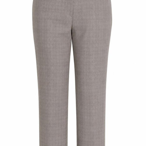 M&S Womens Brown Check  Trousers  Size 16 L27 in