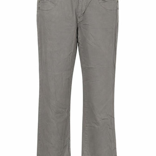 Biaggini Womens Brown  Denim Straight Jeans Size 12 L28 in