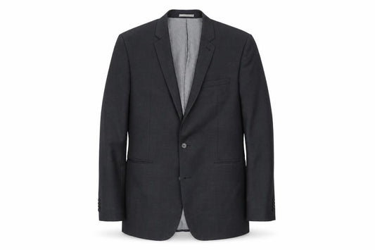 Front view of Next men’s grey jacket suit jacket, size 40