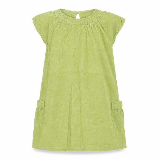 Front view of Next girls’ green a-line, size 3-4, years
