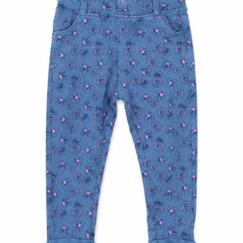 Cool club Baby Blue Flecked  Jogger Trousers Size 12 Months