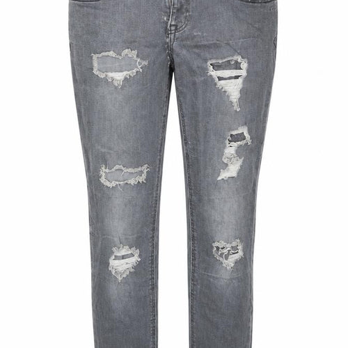 denim co Womens Grey   Straight Jeans Size 10 L28 in