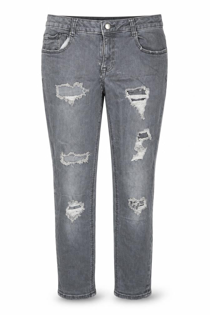 denim co Womens Grey   Straight Jeans Size 10 L28 in