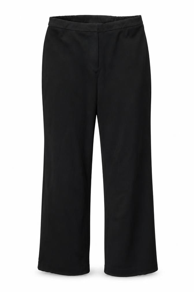 Preworn Womens Black   Trousers  Size 32 in L27 in
