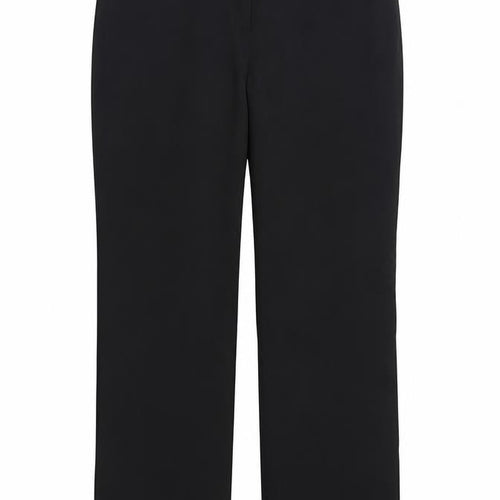 M&S Womens Black   Trousers  Size 14 L26 in