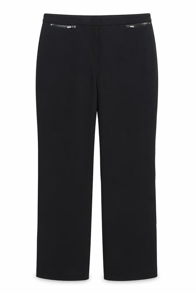 M&S Womens Black   Trousers  Size 14 L26 in