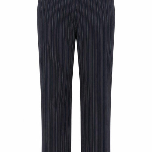 Bonita Womens Blue Striped  Trousers  Size 12 L30 in
