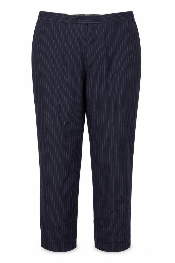 Racing Green Womens Blue Striped  Trousers  Size XL L33 in