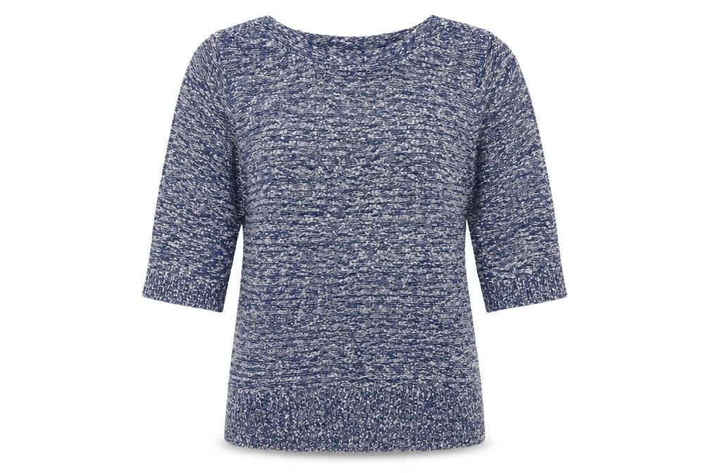 Front view of Preworn women’s multicoloured jumper, size L