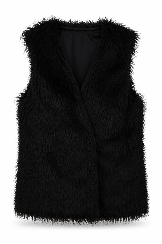 Front view of Mela London women’s black jacket, size L