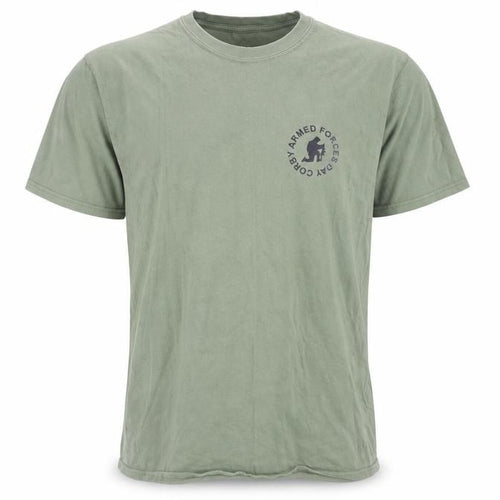 Preworn Mens Green    T-Shirt One Size  - Corby Armed Forces Day
