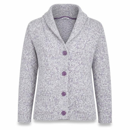 Damart Womens Purple   Cardigan Jumper Size 10