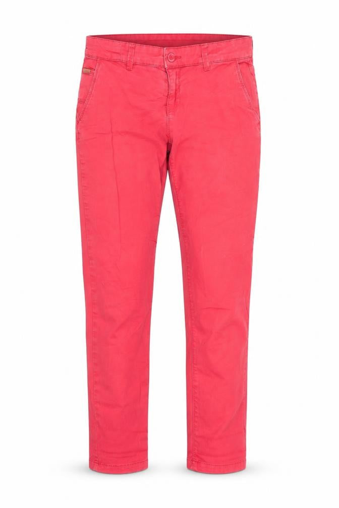 Pull&Bear Womens Red Chino Trousers Size 38 L28 in
