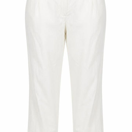 camaieu Womens White   Trousers  Size 28 in L27 in