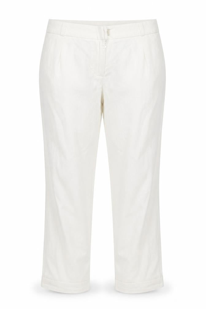 camaieu Womens White   Trousers  Size 28 in L27 in