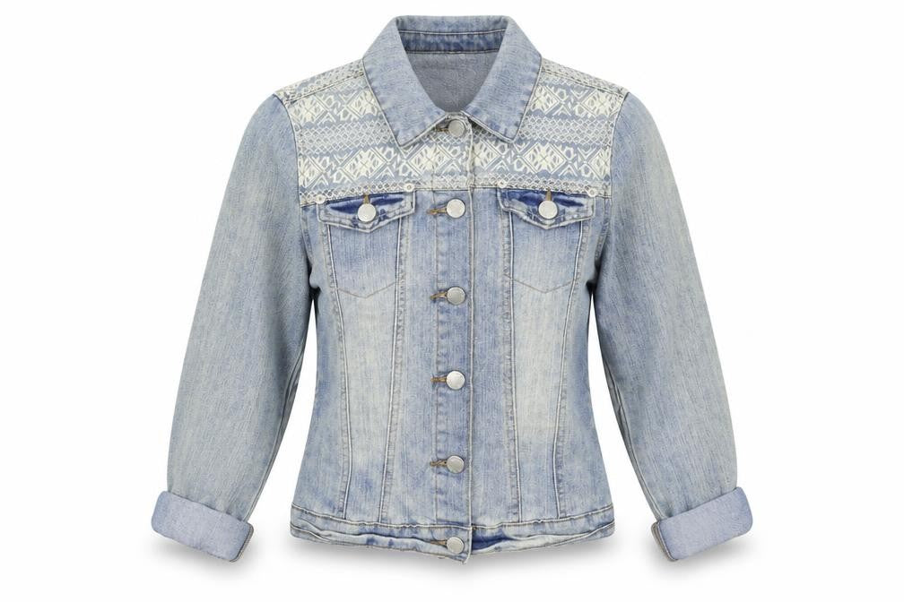 Warehouse Womens Blue  Denim Jacket  Size 6