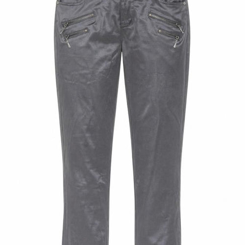 Denim Club Womens Grey   Trousers  Size 10 L30 in