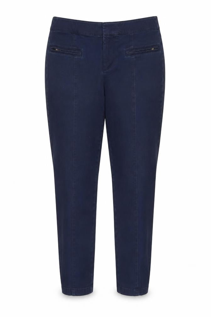 LOFT Womens Blue  Rayon Carrot Trousers Size 12 L27 in