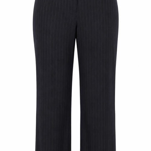 Debenhams Womens Grey Striped  Trousers  Size 16 L27 in