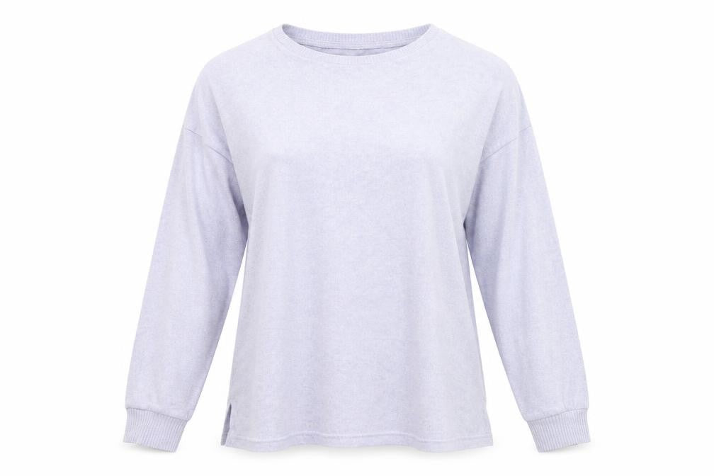 Primark Womens Blue Solid  Top Pyjama Top Size M