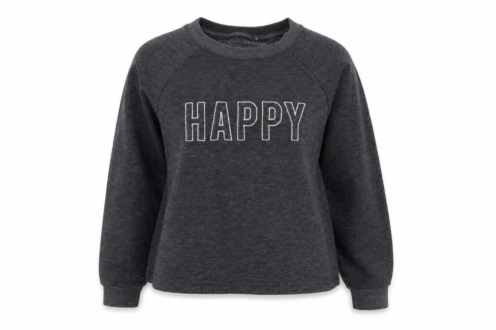 Front view of 915 Generation women’s black jumper, size XS